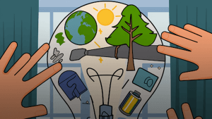 2D animated educational content