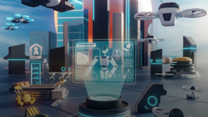 An instance of AI in 3D animation