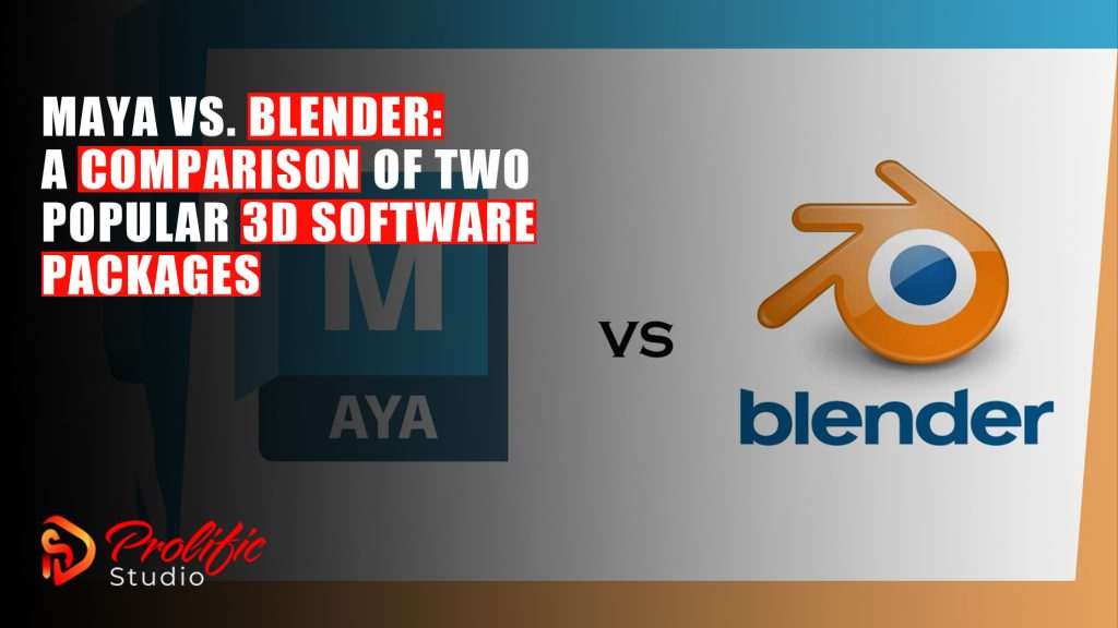 Maya vs. Blender