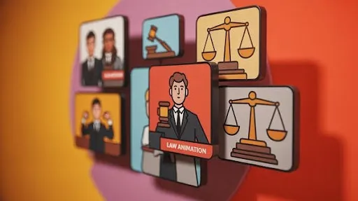 A law animation example