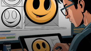 animated representation of logo animation