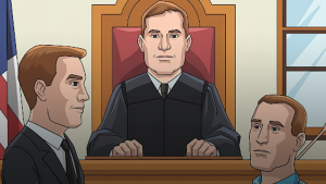 animated version of court cases