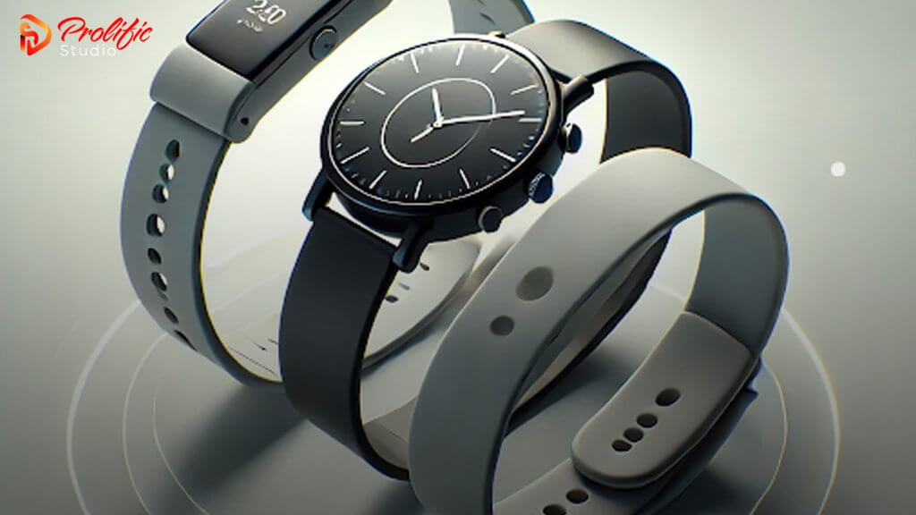 3 versions of wearable tech created through 3D product animation