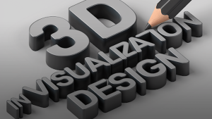 3D visualization in graphic design