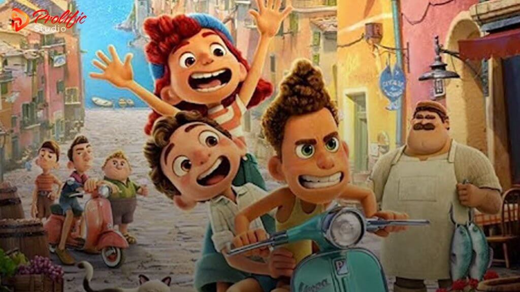 Cartoon created using 3D animation services