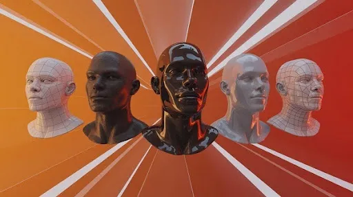 Formation of 3D characters