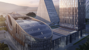 a new project presented in 3D rendering