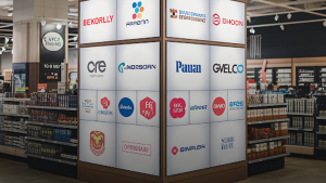 Animated logos in retail marketing