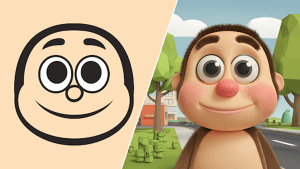 Difference between 2D animation and 3D animation