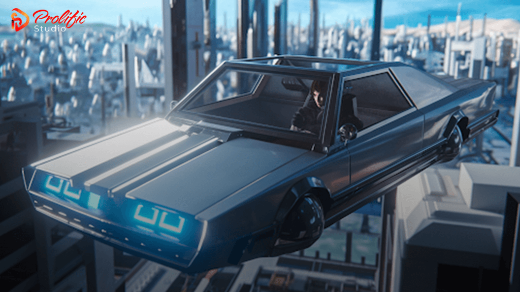 a 3D animated game visual