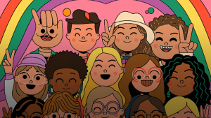 a captivating animated Instagram visual