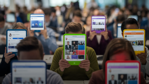 social media interactions