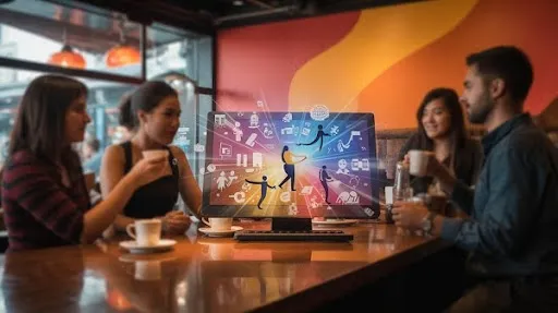 Animation in businesses