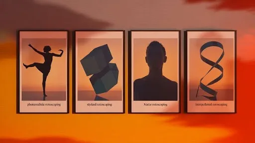 Different types of rotoscoping animation