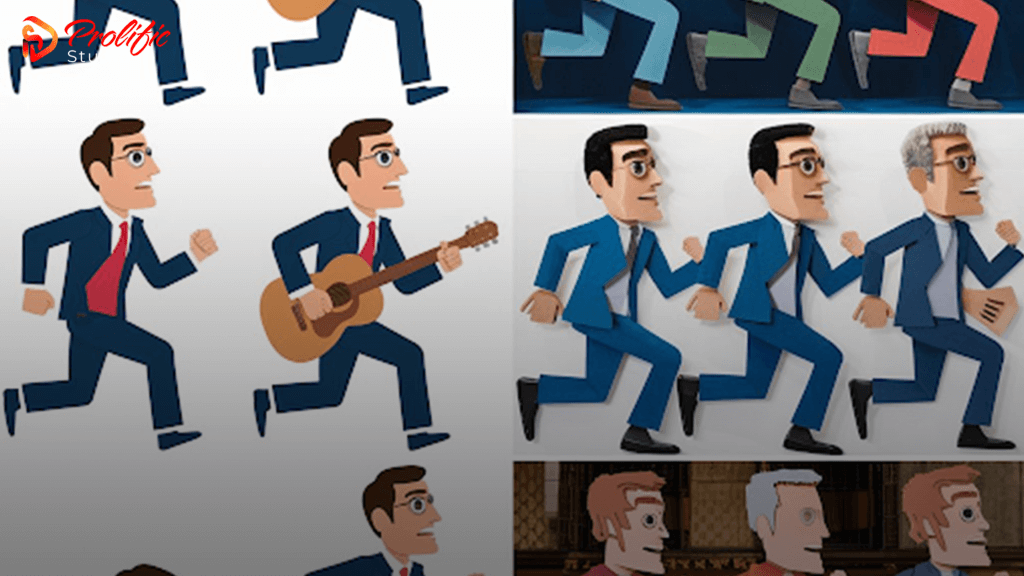 a comparison of Frame by Frame Animation vs. Cut Out Animation