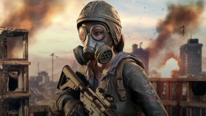 aesthetic visuals of an indie game