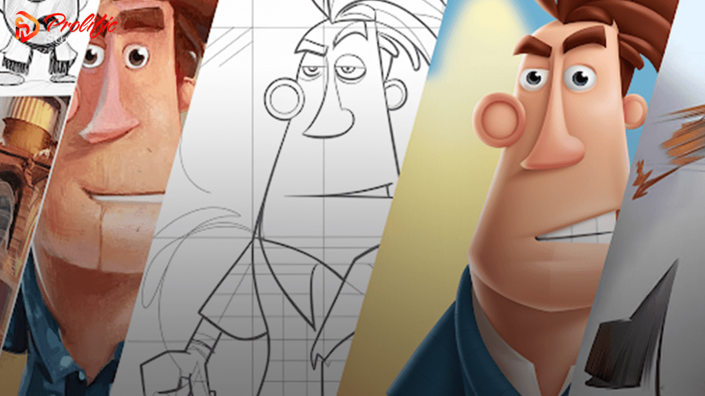 different elements of 2D animation