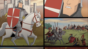 different stages of storyboard