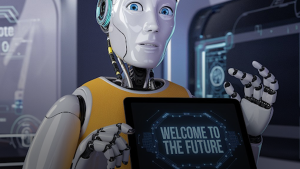 futuristic 2D animated storytelling