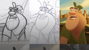 process of character animation