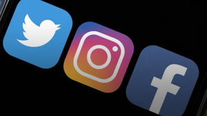 social media giants’ logos