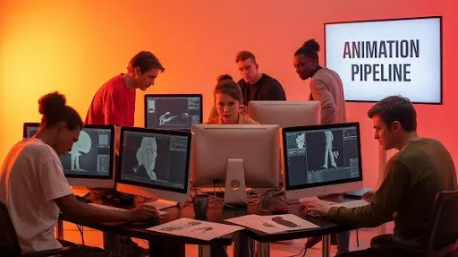 Animators using different animation tools