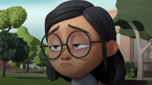 Modern animation visual