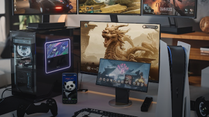 different gaming setups