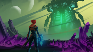 an example of indie game’s cinematic cutscene