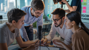 production of an educational video