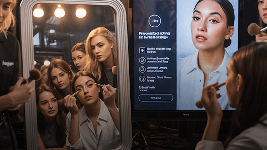 shooting of a commercial