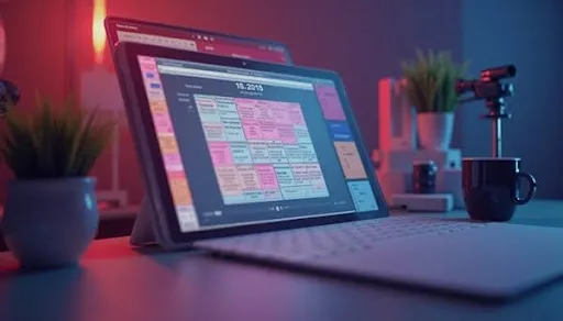 Video Content Calendar