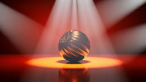 A visual illustrating the importance of lighting on an object