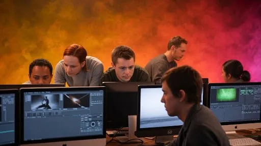 Animators using different software tools