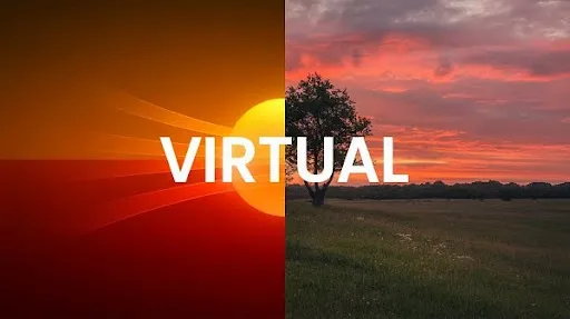 Difference between lighting in a virtual environment and real life