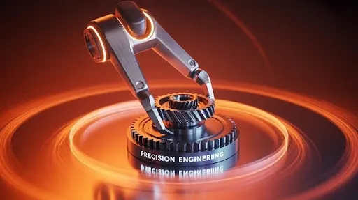 Example of 3D mechanical product animation