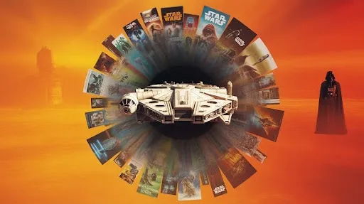 Example of Star Wars transmedia storytelling