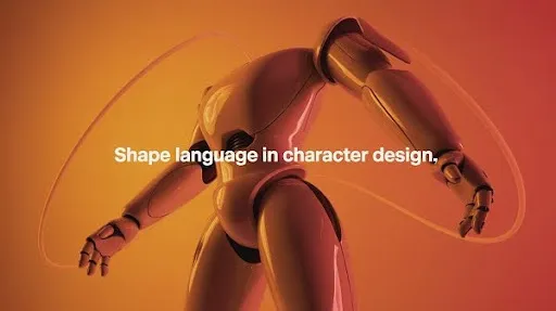Shape language in character design