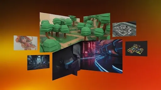 different types of 3D game art designs