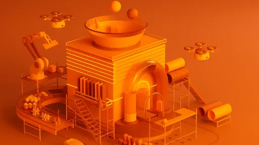 3D industrial video animation