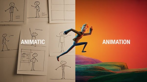 Animatic vs. animation
