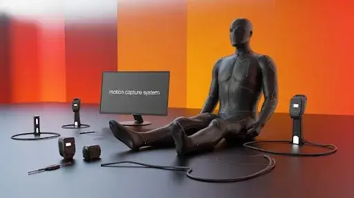 Different components motion capture