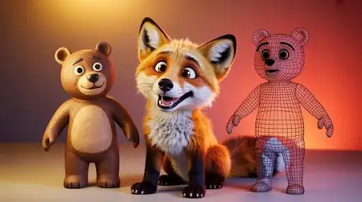 Different styles of animation