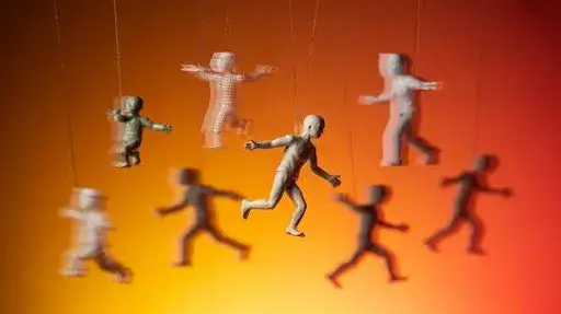 Puppet stop motion animation technique example