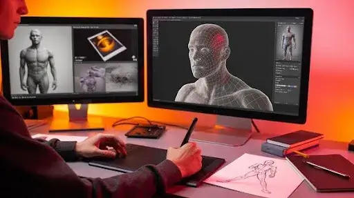 3D sculpting in the production pipeline