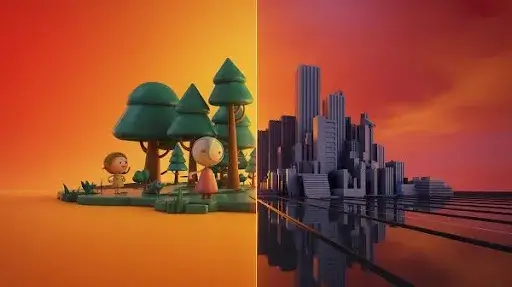 Difference between 2D animation and 3D animation