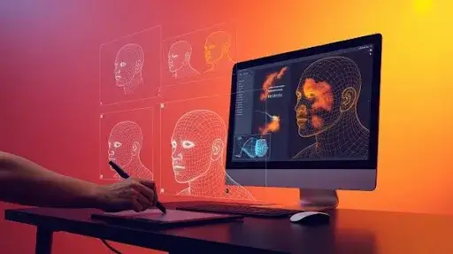 Usage of AI in 3D sculpting