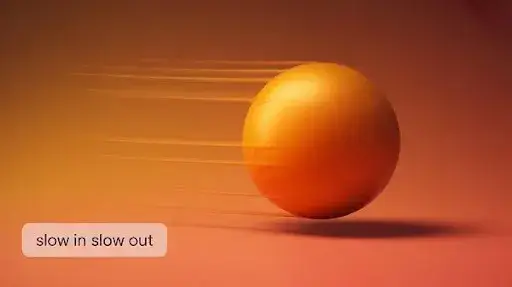 slow in and slow out in animation