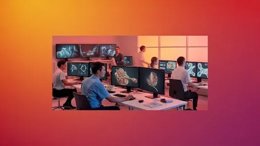 A medical animation company working on various medical animation projects