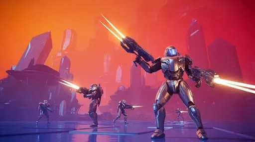 An example of live service games